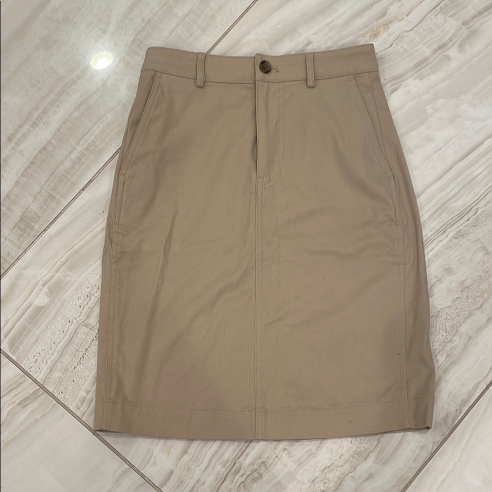Classic Tan Women's Skirt